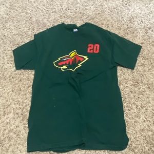 MN wild t shirt jersey size M